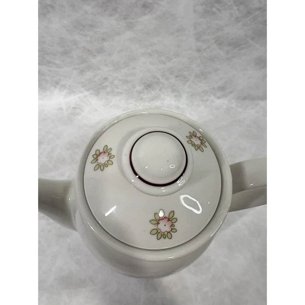 Winterling Röslau Bavaria‎ Teapot Cat at Window Scene Germany Porcelain 8